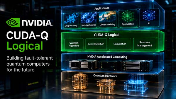 NVIDIA CUDA-Q Logical para diseñar ordenadores cuánticos tolerantes a fallos