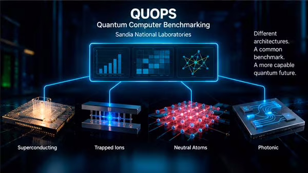 Benchmark QUOPS de Sandia para evaluar sistemas cuánticos tolerantes a fallos