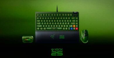 Colección Razer Xbox 25 Aniversario con Basilisk V3 Pro 35K, BlackWidow V4 75% y Hammerhead V3 X HyperSpeed