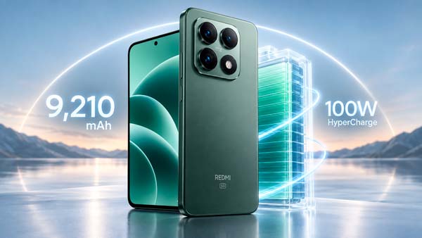 REDMI Note 17 Pro Max 5G con batería de 9.210 mAh y HyperCharge de 100 W