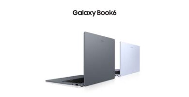Samsung Galaxy Book6 de 14 pulgadas en colores Gray y Violet Silver
