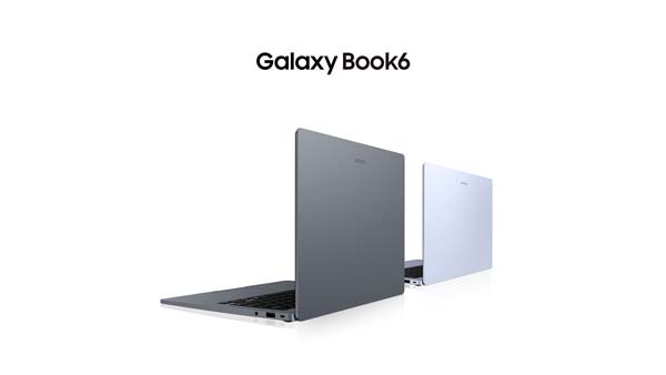 Samsung Galaxy Book6 de 14 pulgadas en colores Gray y Violet Silver