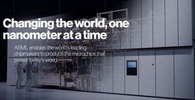 Máquina High NA EUV de ASML para la futura fabricación de memorias DRAM de Samsung