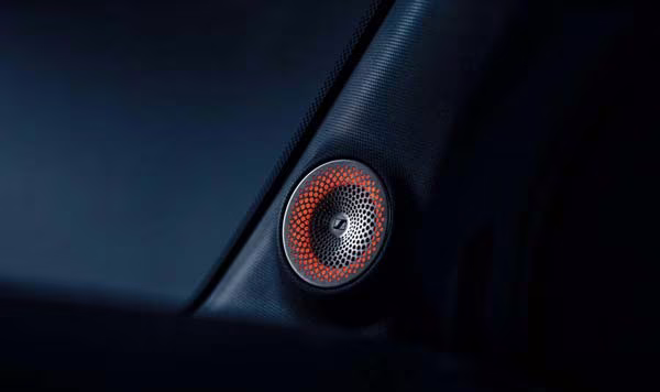 Altavoz Sennheiser integrado en el interior del próximo smart #2 eléctrico