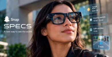 Snap SPECS, gafas de realidad aumentada con IA y pantalla virtual de 115 pulgadas