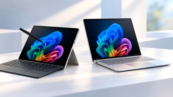 Microsoft Surface Laptop 13 con Snapdragon X2 Plus en una imagen oficial