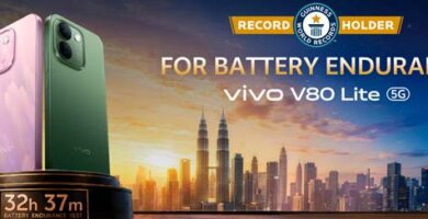 vivo V80 Lite 5G con batería BlueVolt de 10.000 mAh