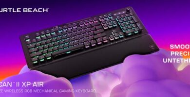 Turtle Beach Vulcan II XP Air, nuevo teclado mecánico inalámbrico con AirTrack Gesture Sensor
