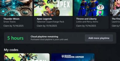 Xbox Cloud Gaming mostrará las horas restantes y permitirá comprar tiempo adicional de juego