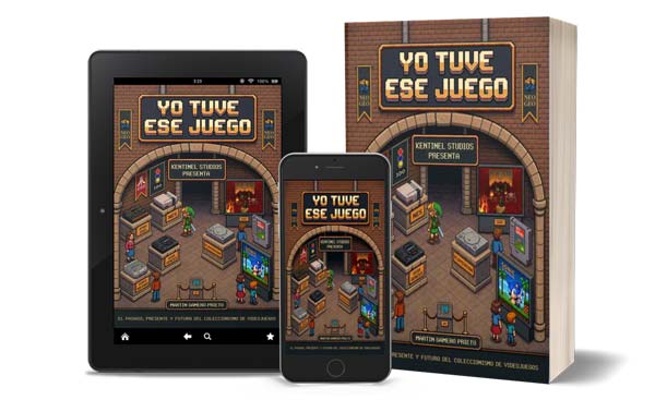 Portada de Yo Tuve Ese Juego, libro de Martín Gamero sobre coleccionismo de videojuegos