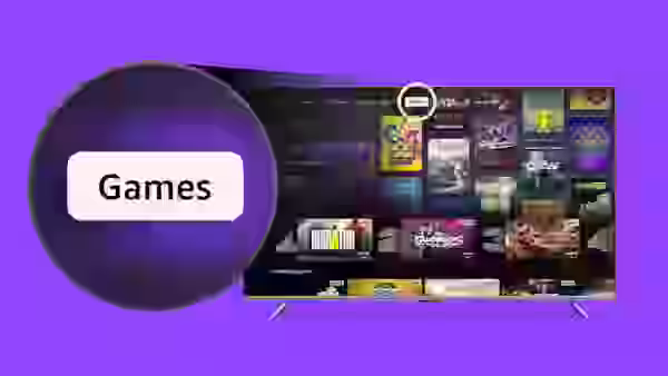 Interfaz de Prime Video en Fire TV con acceso a los juegos de Amazon Luna