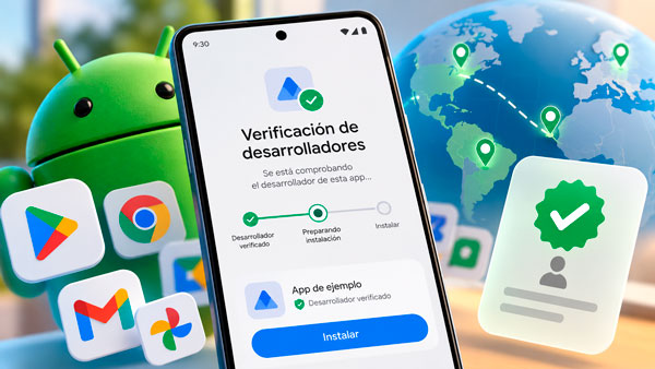 Android activa la verificación de desarrolladores para instalar aplicaciones en países seleccionados