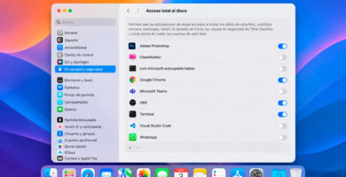 Ajustes de Acceso total al disco en macOS ante los riesgos de los agentes de inteligencia artificial