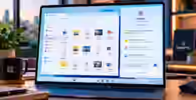 Copilot en Windows 11 mostrando organización de archivos y acciones en el PC