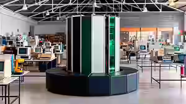Réplica del Cray-1 construida en España con 30 Mac mini conectados en clúster