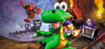 Croc en el arte promocional oficial de Croc 2 Kingdom of the Gobbos