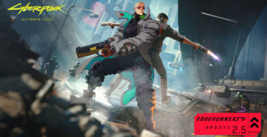 Arte oficial de Cyberpunk 2077 Edgerunners 2 Update 2.5