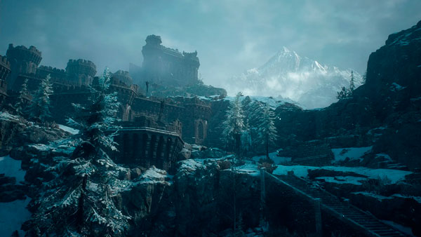 Región nevada de Norgan en Dragon's Dogma 2 Dark Arisen