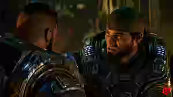 Marcus Fenix y Dominic Santiago en Gears of War E-Day