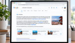 Google Search mostrando una respuesta con IA y enlaces visibles a páginas web