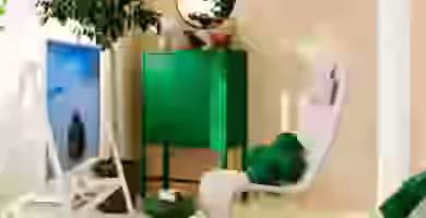 Colección gaming IKEA Xbox YXSTABY con muebles inspirados en el mando de Xbox