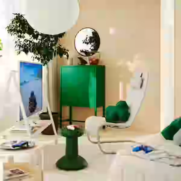 Colección gaming IKEA Xbox YXSTABY con muebles inspirados en el mando de Xbox