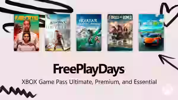 Far Cry 6, Assassin's Creed Odyssey, Avatar, Skull and Bones y The Crew Motorfest gratis en Xbox