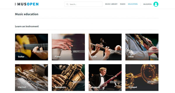 Catálogo de música clásica disponible en Musopen