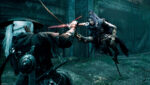 Soul enfrentándose a un enemigo en Phantom Blade Zero con combate de kung-fu