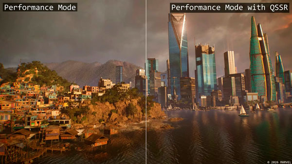 Marvel's Wolverine en PS5 utilizando el nuevo reescalado por inteligencia artificial QSSR