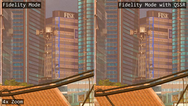 Comparativa oficial de Marvel's Wolverine con y sin QSSR en PS5