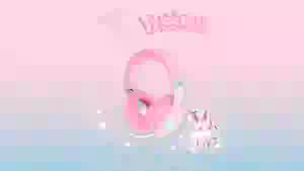 Razer Kraken V4 X Sylveon Edition en rosa y azul con diseño inspirado en Pokémon