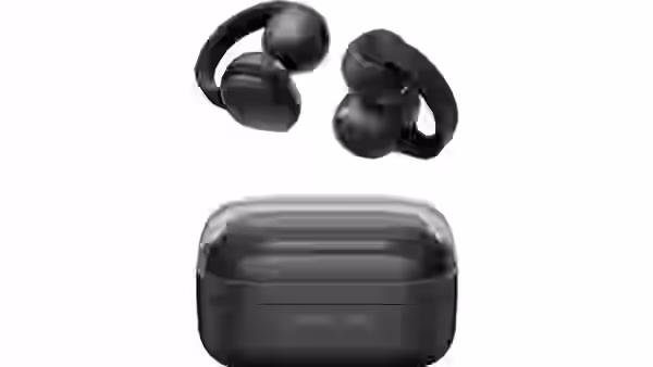 Samsung Galaxy Buds On negros junto a su estuche de carga oficial