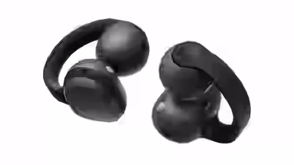 Samsung Galaxy Buds On negros con diseño de tipo clip y oído abierto