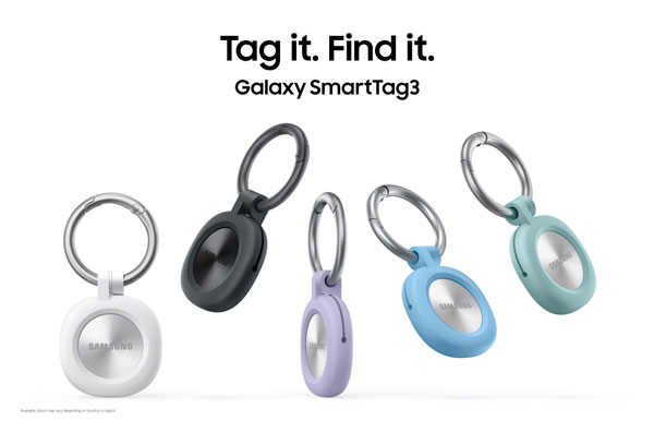 Samsung Galaxy SmartTag3 en varios colores con nuevo diseño compacto