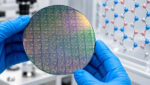 Oblea con transistores fabricados mediante un semiconductor BCN de una sola capa atómica