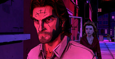 Bigby Wolf en una imagen oficial de The Wolf Among Us Remastered