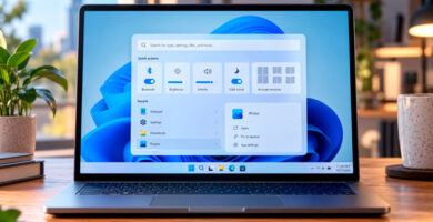 Nuevo buscador de Windows 11 con acciones directas para Bluetooth, brillo, volumen y ventanas
