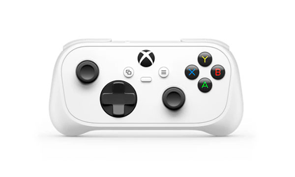 Foto oficial del Xbox Nano Controller mostrando su diseño compacto